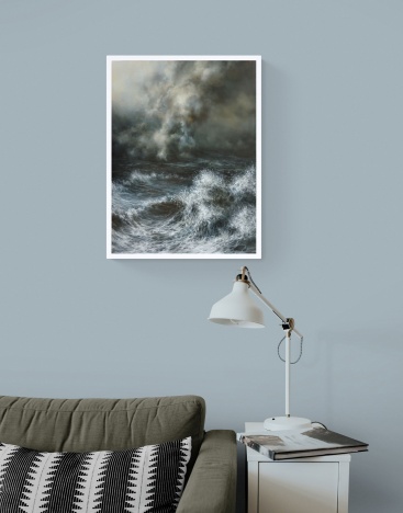 Marina Syntelis (b.1975) 'Smoke on the Water' Special Ltd Edition Canvas Print